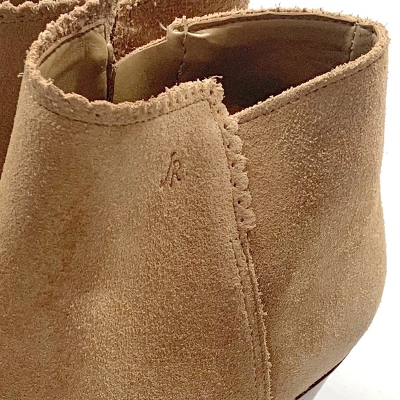 Jack Rogers 7.5 Bailee Suede Booties Ankle Boots - Picture 5 of 8